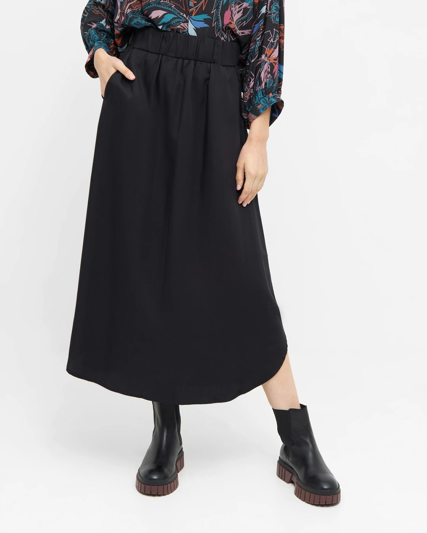 Widda Damen vegan Rock Julip Schwarz – Ansicht 2