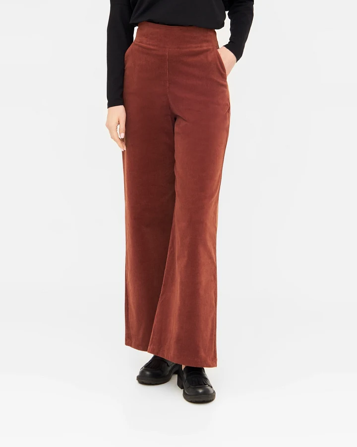 Widda Damen vegan Hose Marlene Style Glen Terra