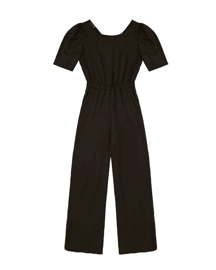 Widda Damen vegan Jumpsuit Candy Schwarz