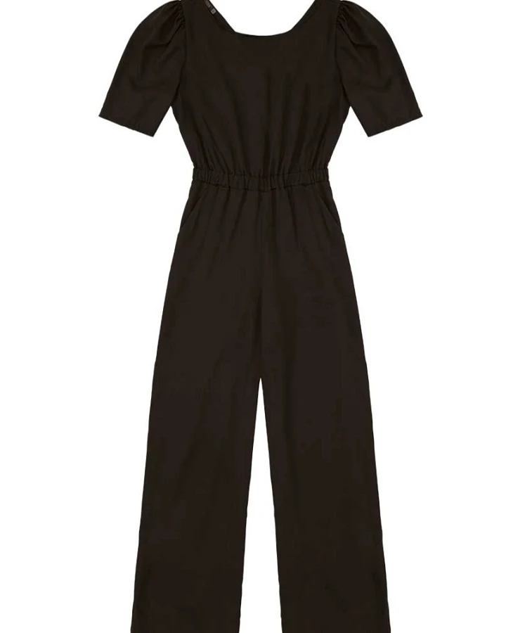 Widda Damen vegan Jumpsuit Candy Schwarz