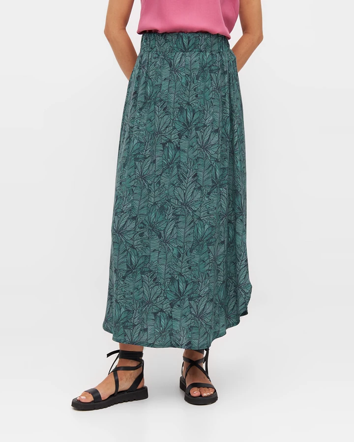 Widda Damen vegan Rock Julip Forest Floral Grün