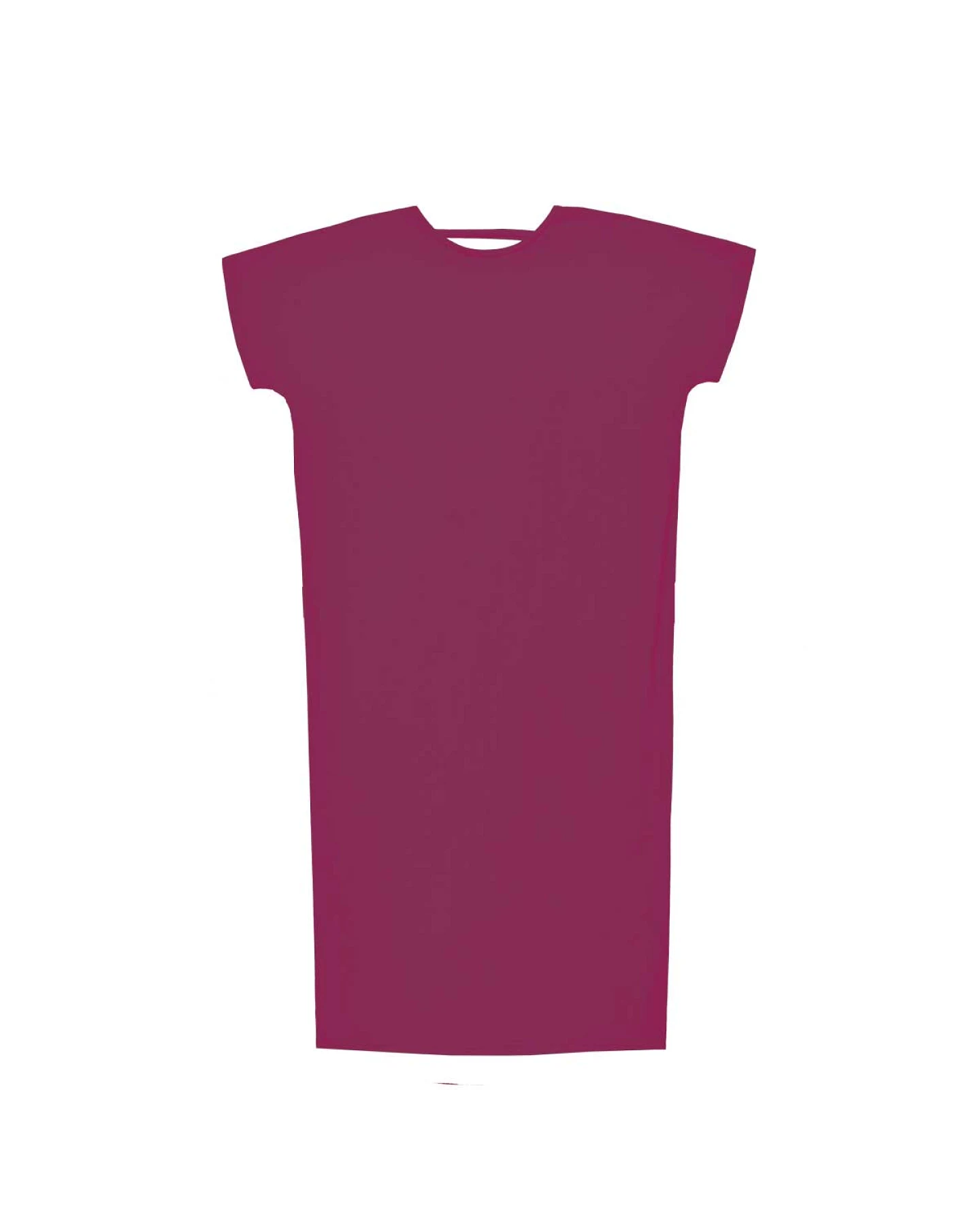 Widda Damen vegan Kleid Rückenfrei Farlo Rosa – Ansicht 2