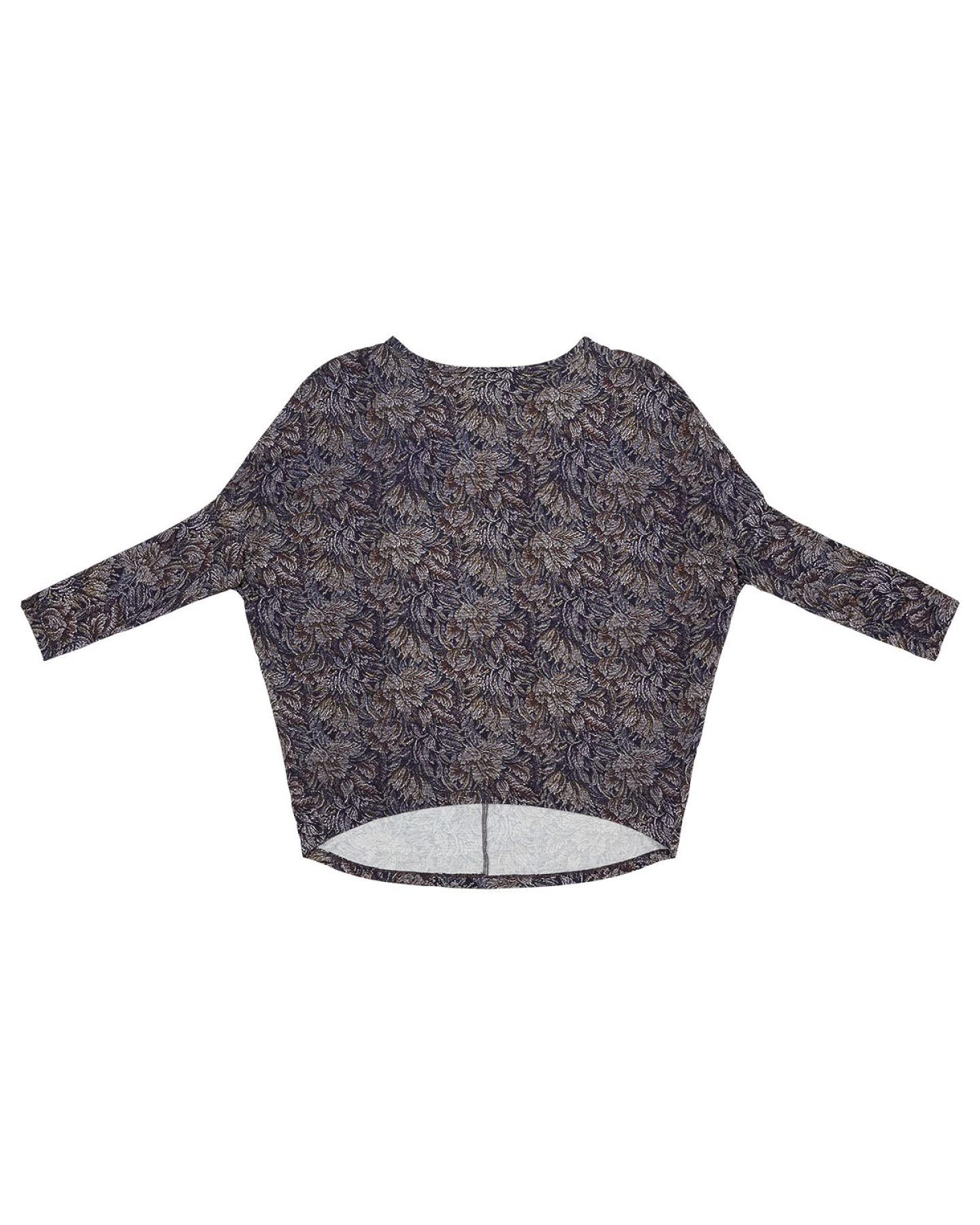 Widda Damen vegan T-Shirt Slabby Floral Mehrfarbig – Ansicht 2