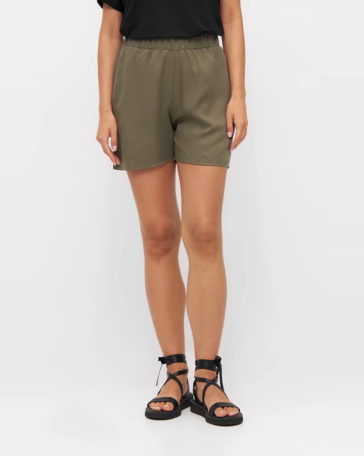 Widda Damen vegan Shorts Shorti Olive