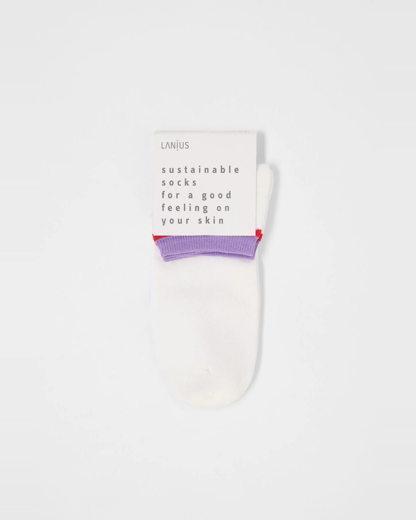 Sneaker Socken Off White – Ansicht 2