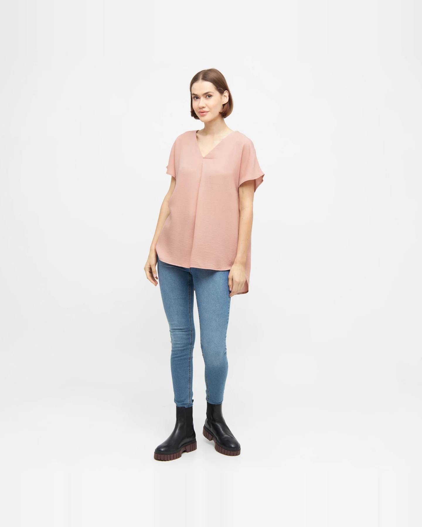 Widda Damen vegan Bluse Beat Rose Pink – Ansicht 2