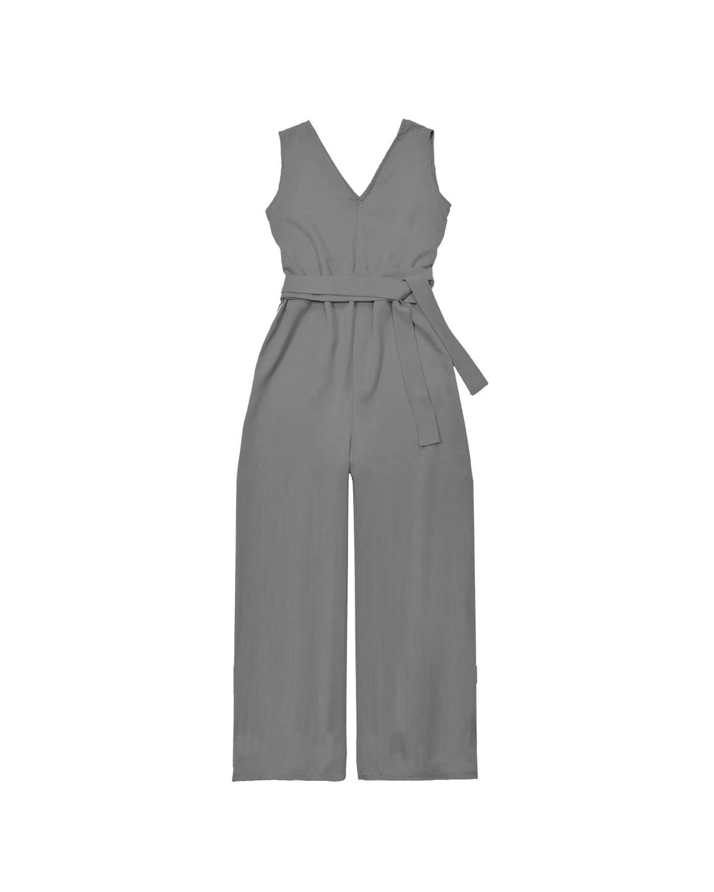 Widda Damen vegan Jumpsuit Jenibas Grau – Ansicht 2