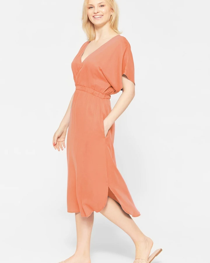 Widda Damen vegan Kleid Terra