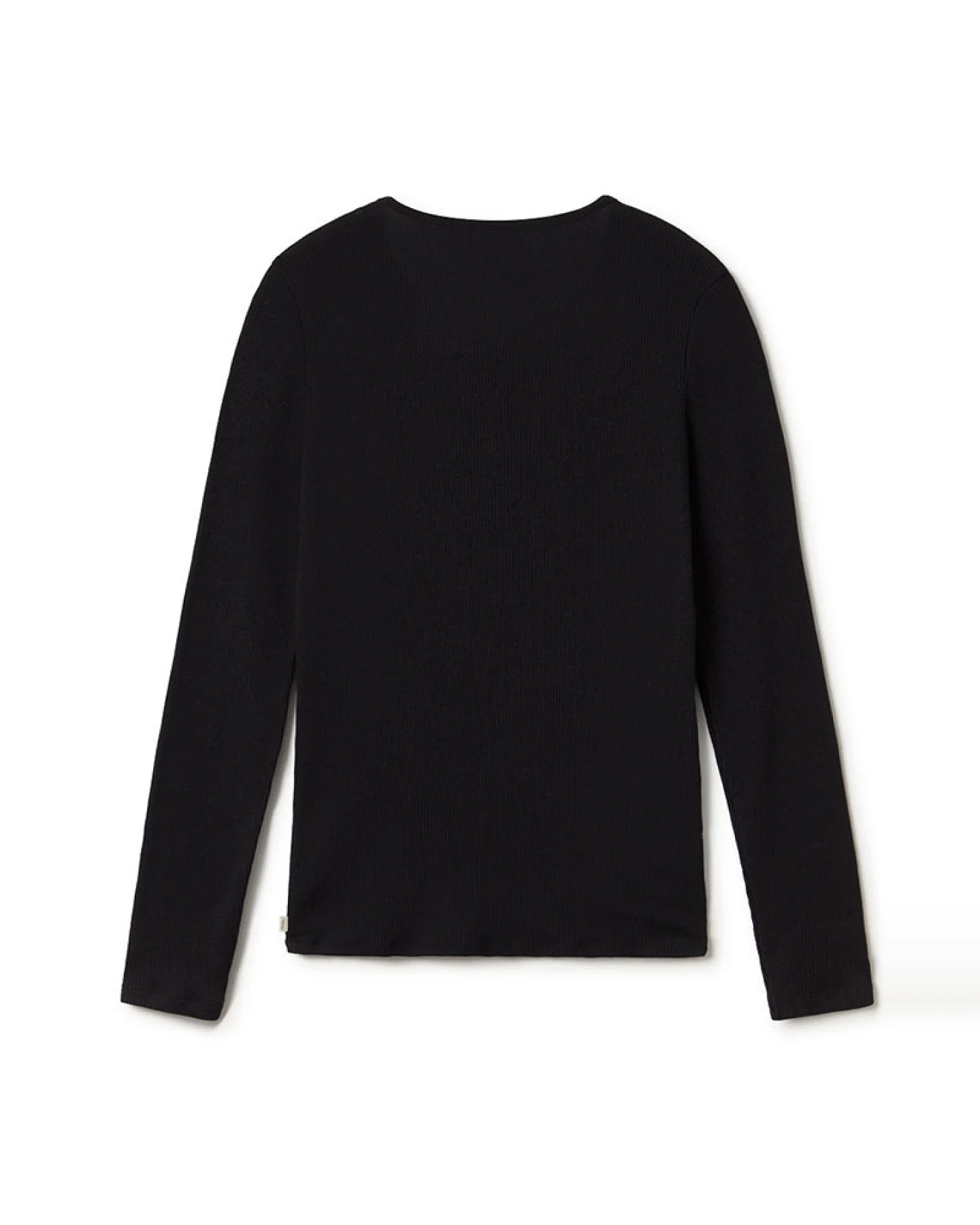 TWOTHIRDS Damen vegan Langärmelige Arran Schwarz – Ansicht 2