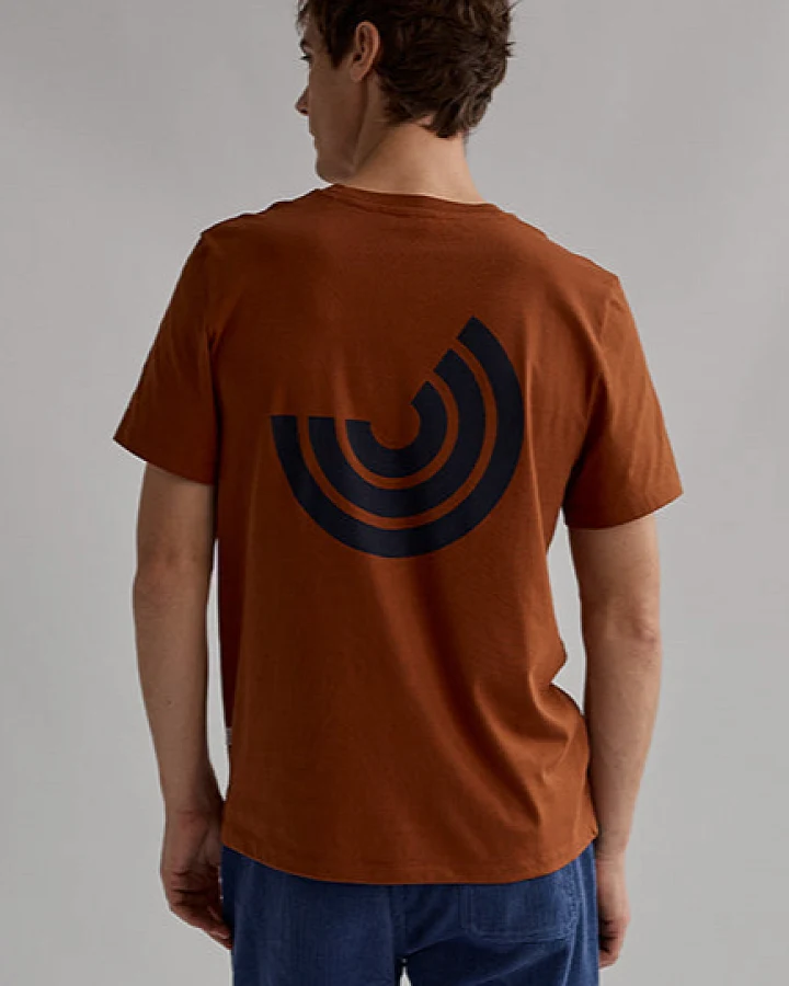 TWOTHIRDS Herren vegan T-Shirt Cookstown Umber Orange