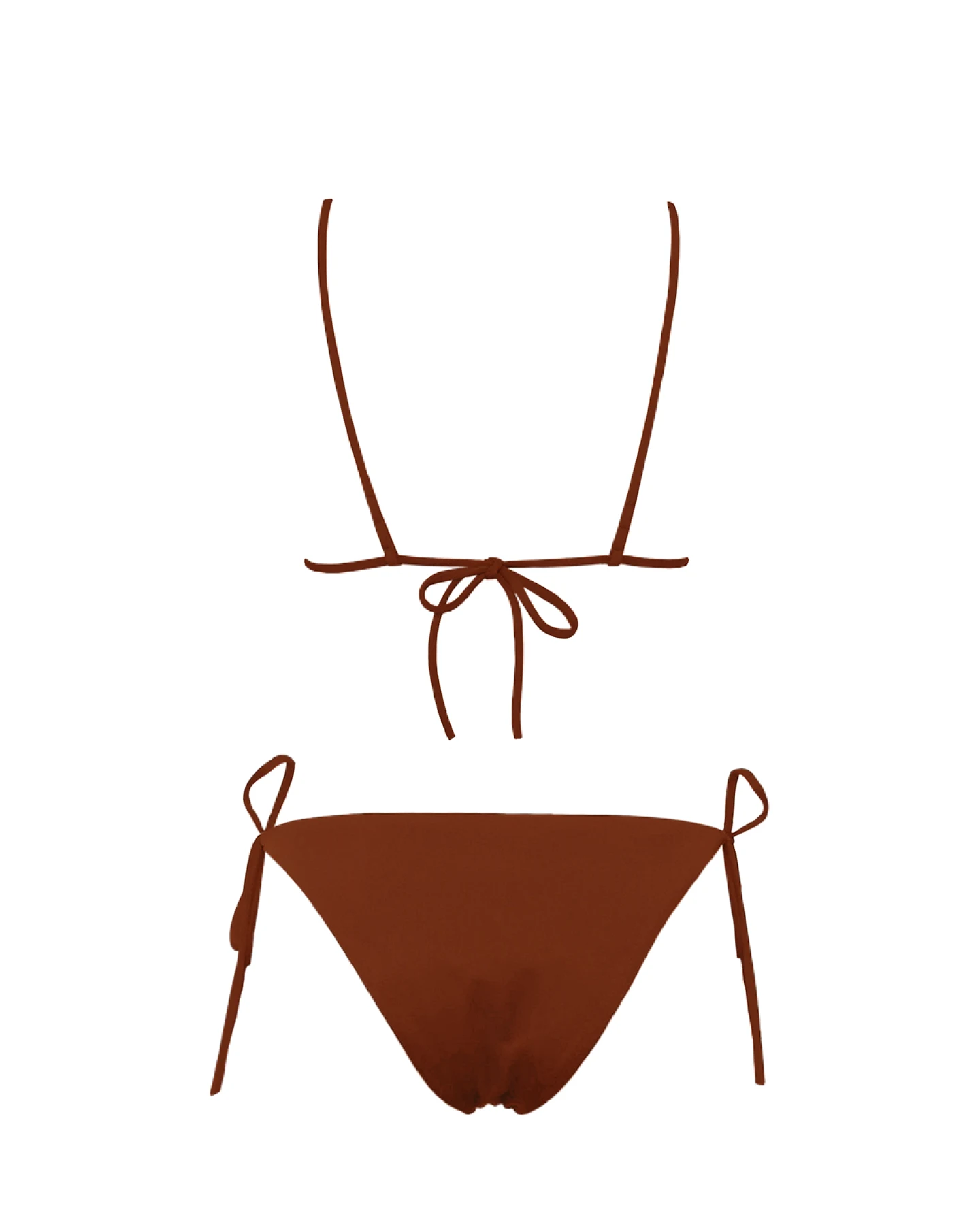 Anekdot Damen vegan Bikini Set Olbia Triangle Rust – Ansicht 2