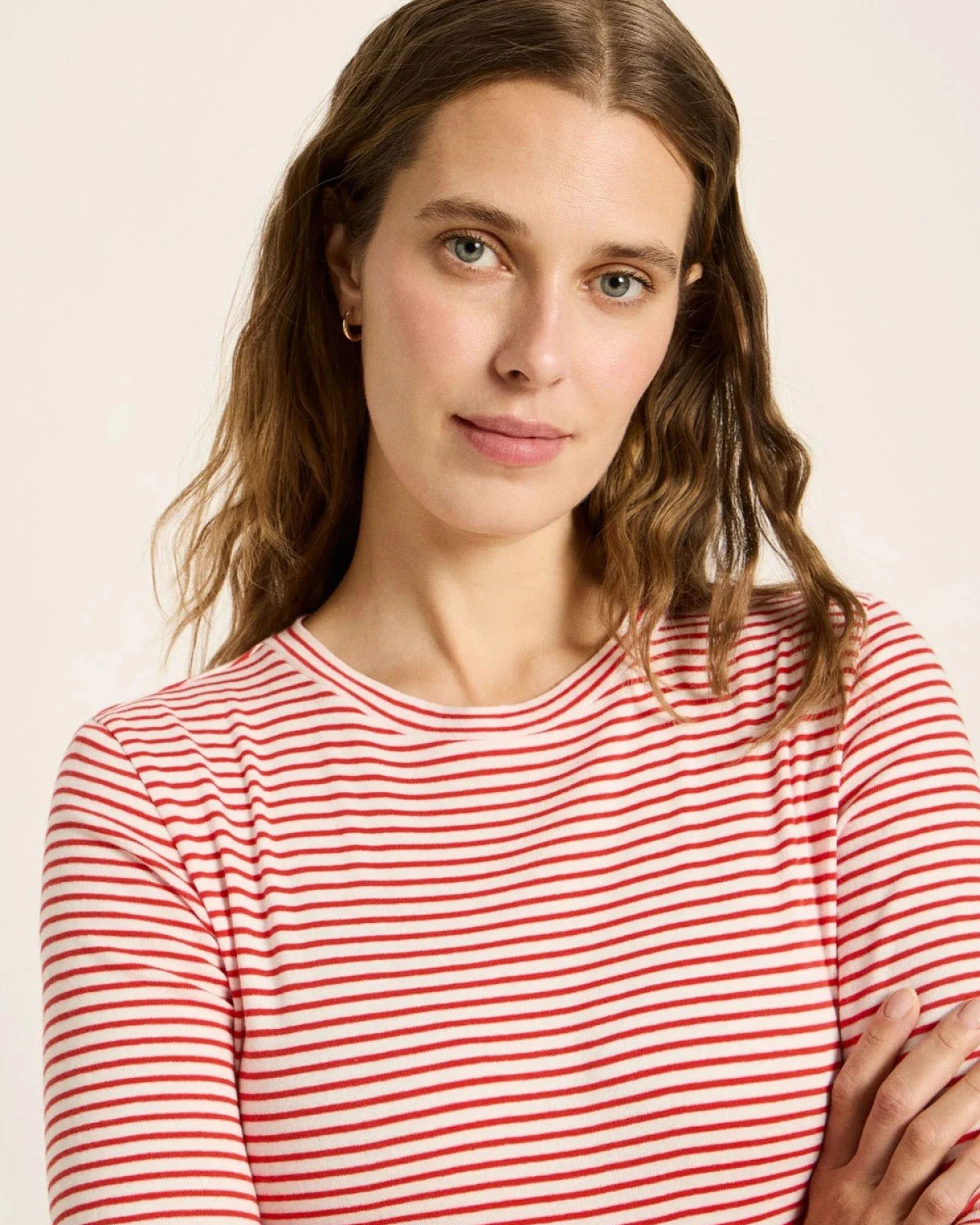 T-Shirt Stripes Rot – Ansicht 3