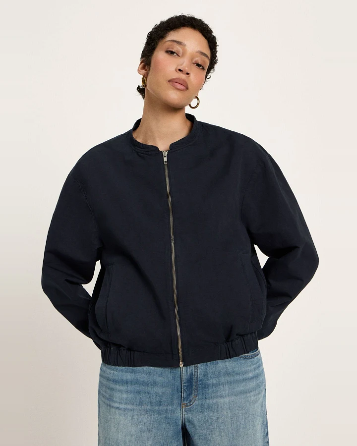 Blouson Schwarz