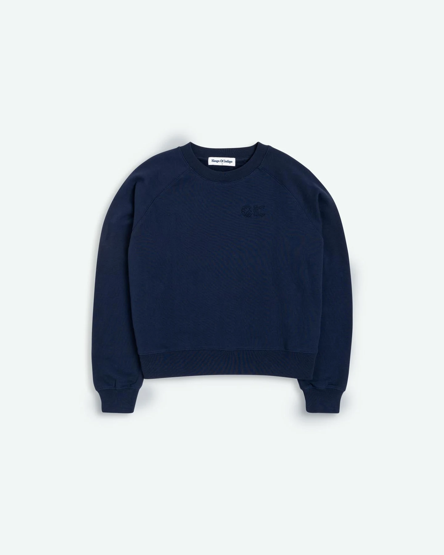 Kings of Indigo Damen vegan Sweatshirt Tajima Dunkelblau – Ansicht 2