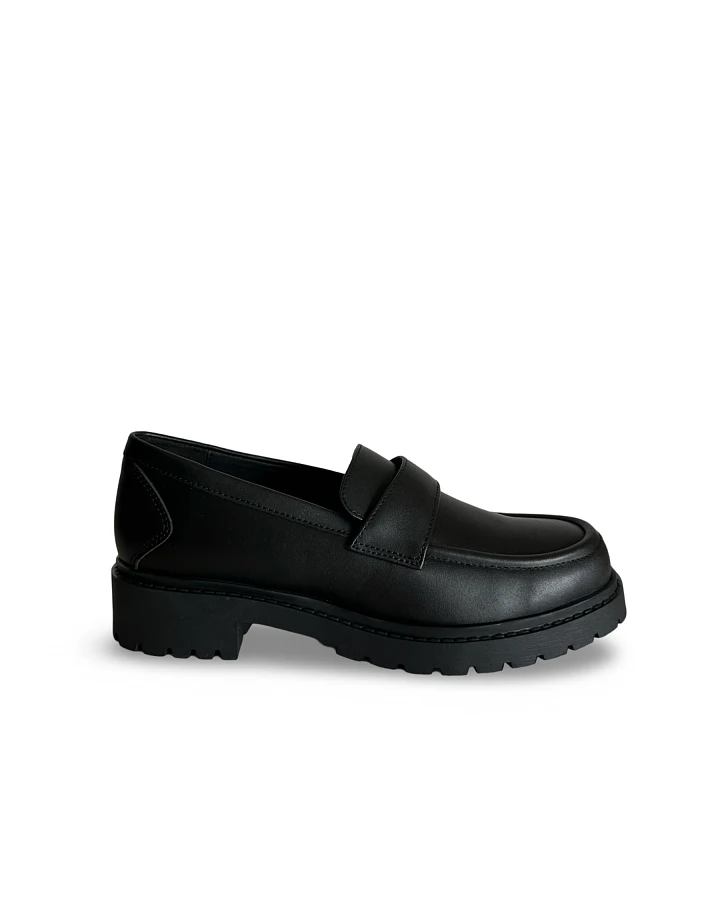 NAE Damen vegan Loafers Alessia Schwarz