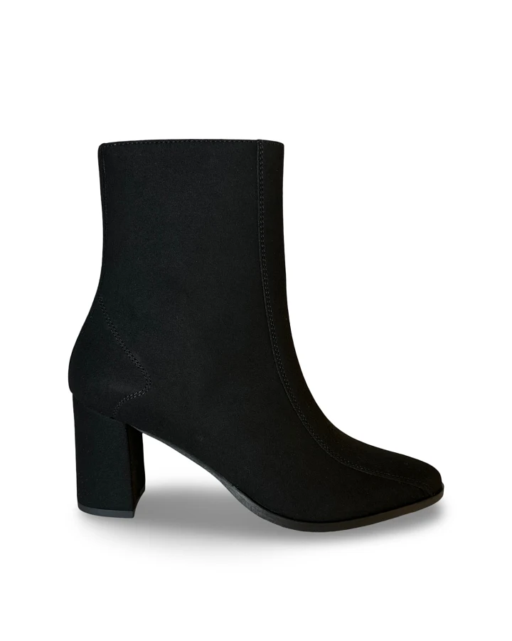 NAE Damen vegan Stiefel Hina Schwarz