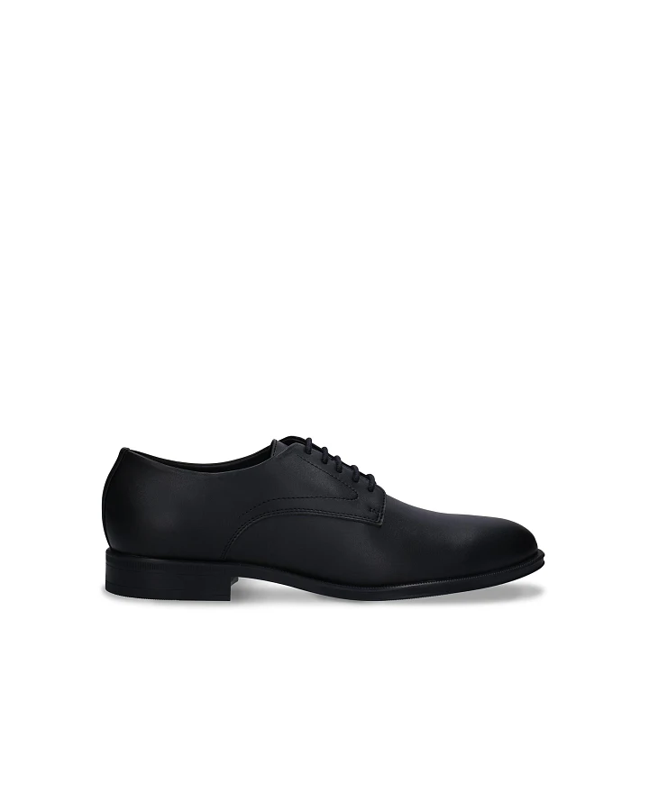 NAE Herren vegan Schuhe Derby Quinn Schwarz