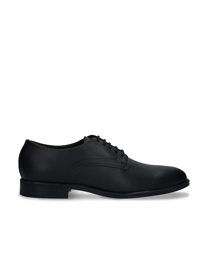 NAE Herren vegan Schuhe Derby Quinn Schwarz