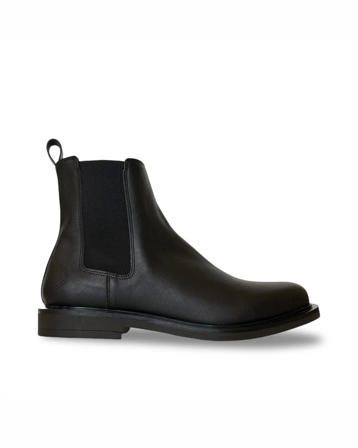 NAE Herren vegan Chelsea Boots Denis Schwarz