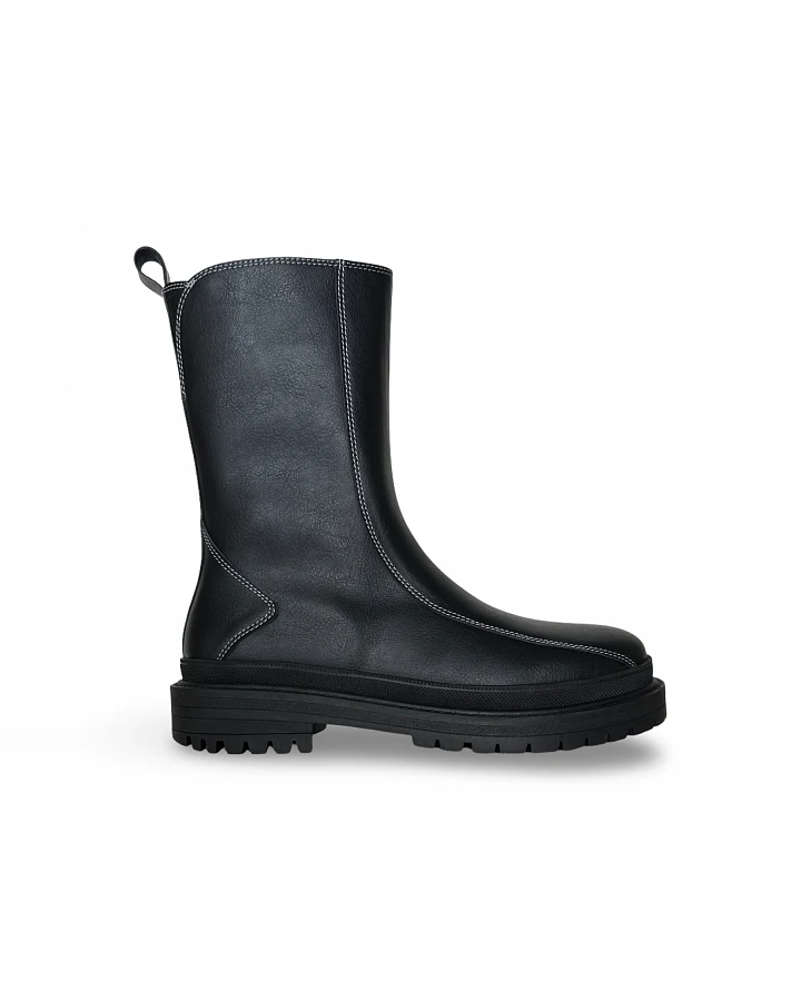 NAE Damen vegan Ankle Boots Reiko Schwarz