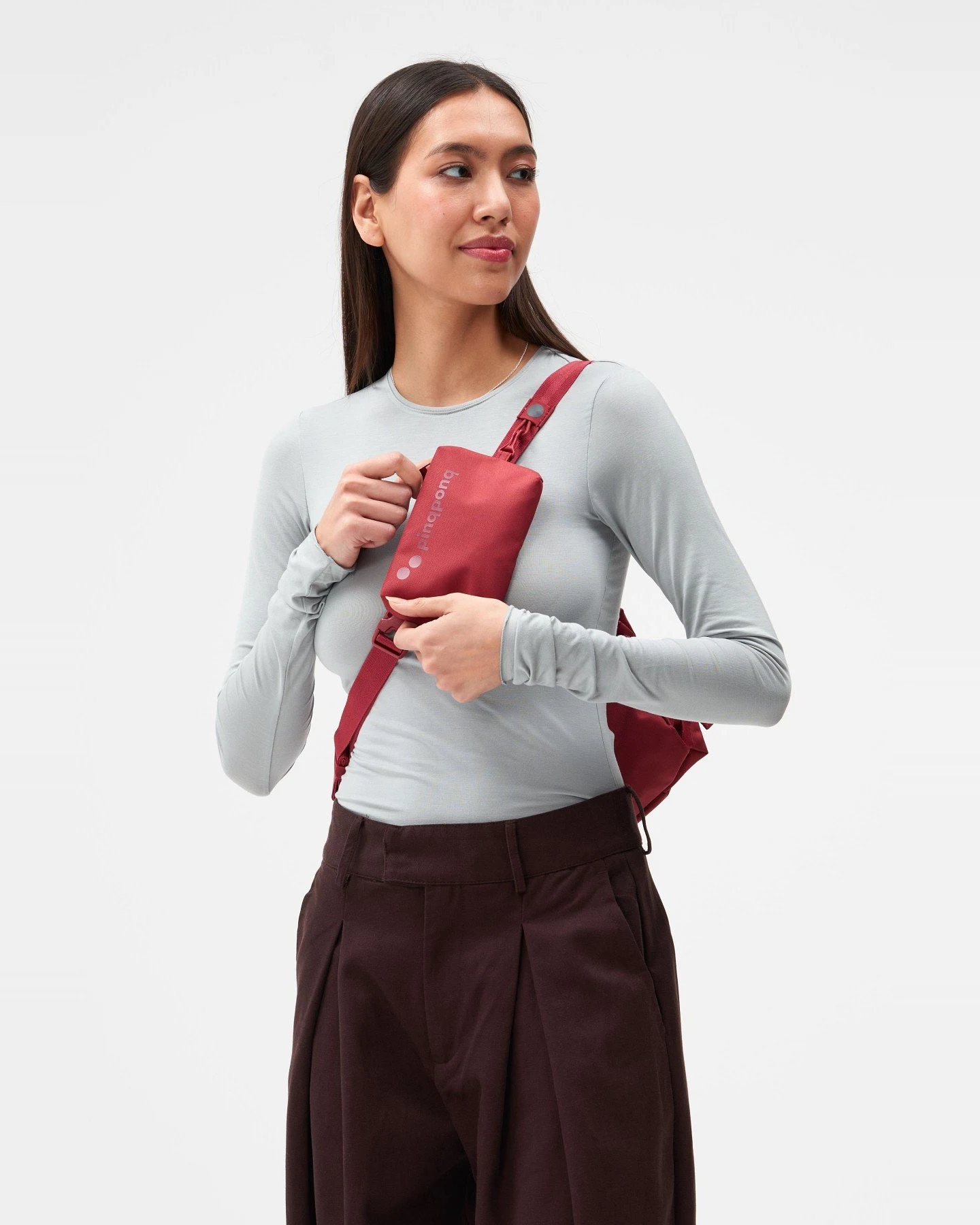 Bauchtasche Aksel Sienna Red – Ansicht 3