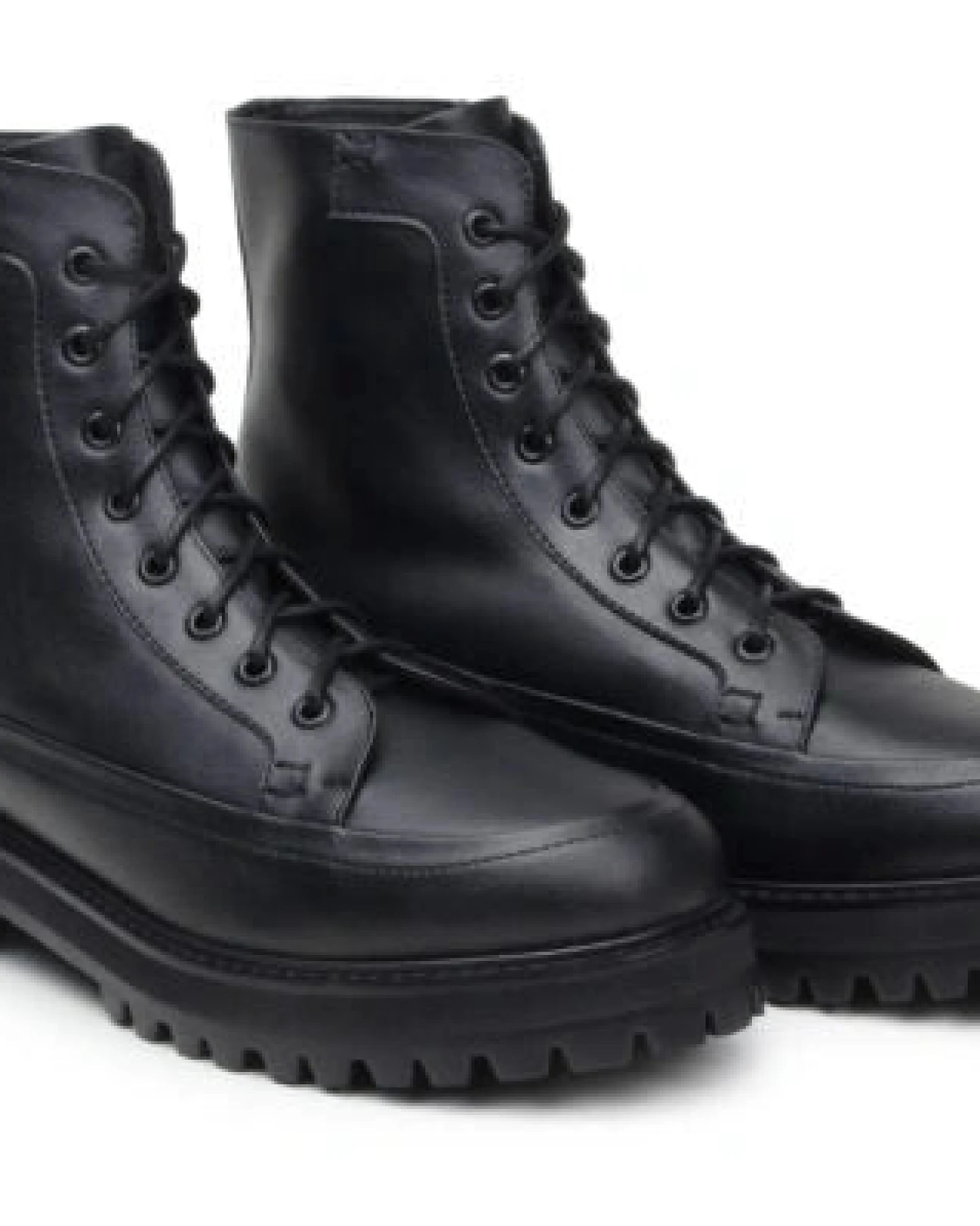 Green Laces Herren vegan Stiefel Lace-Up Ingmar Schwarz – Ansicht 2