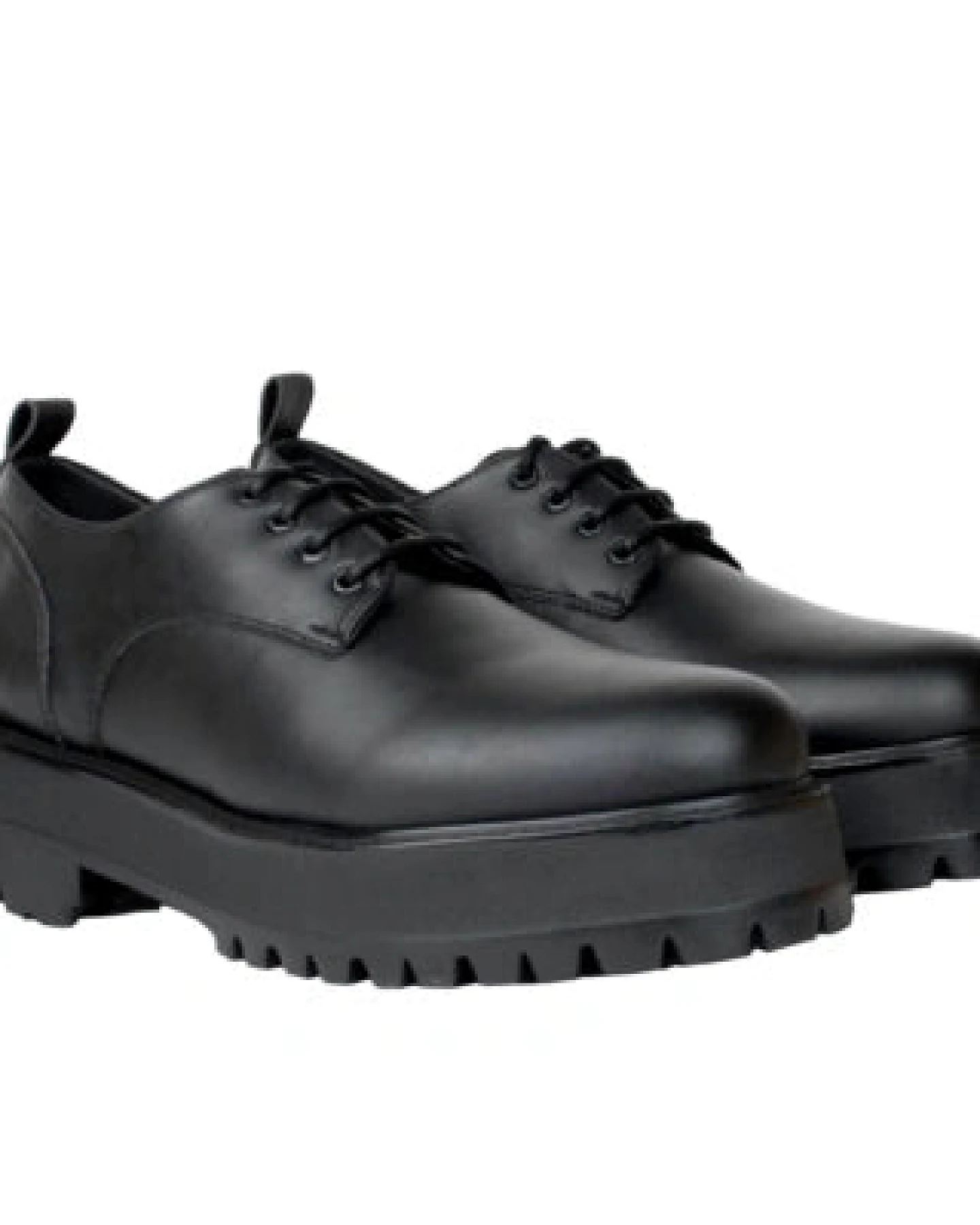 Green Laces Herren vegan Schuhe Derby Farah Chunky Schwarz – Ansicht 2