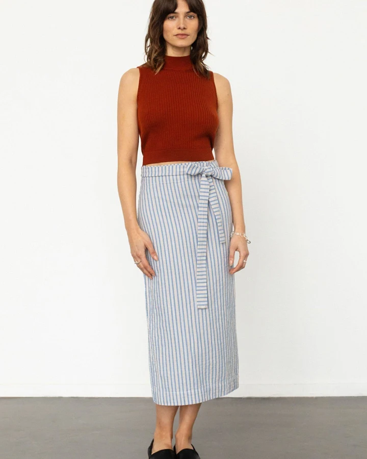 Wickelrock Wrap Blau