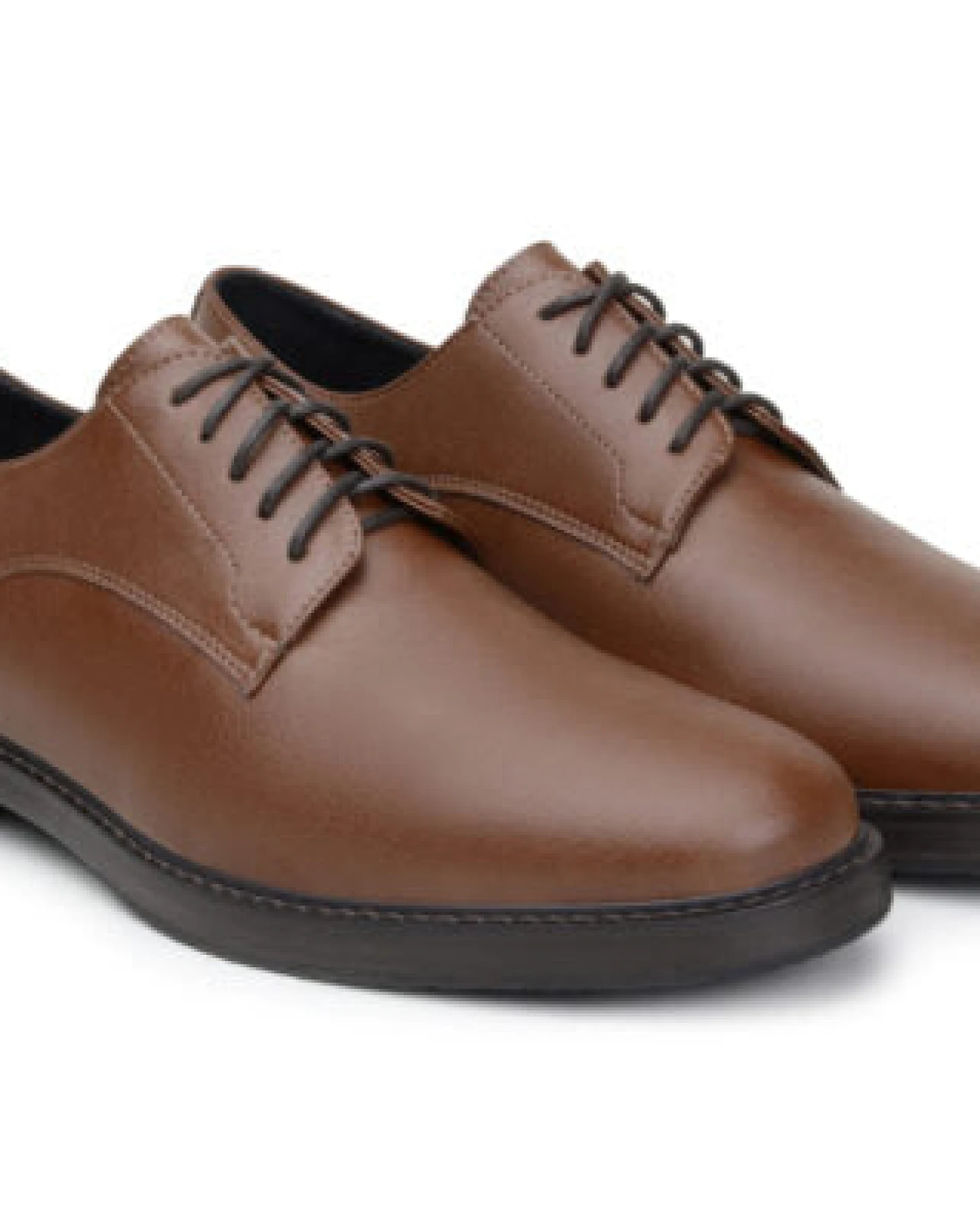 Green Laces Herren vegan Schuhe Derby Olof Kastanienbraun – Ansicht 2