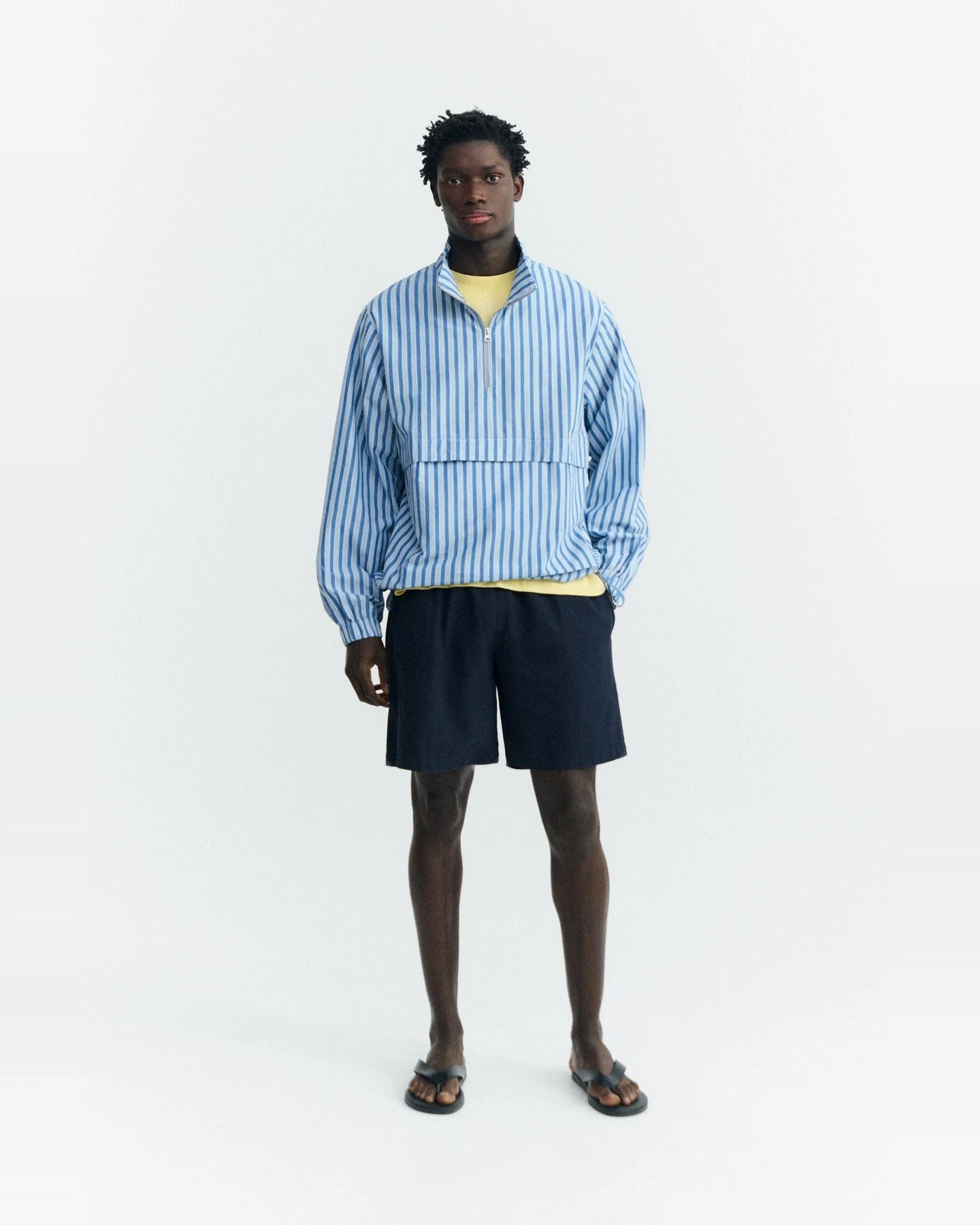 Jacke Reed Begur Stripes Blau – Ansicht 2