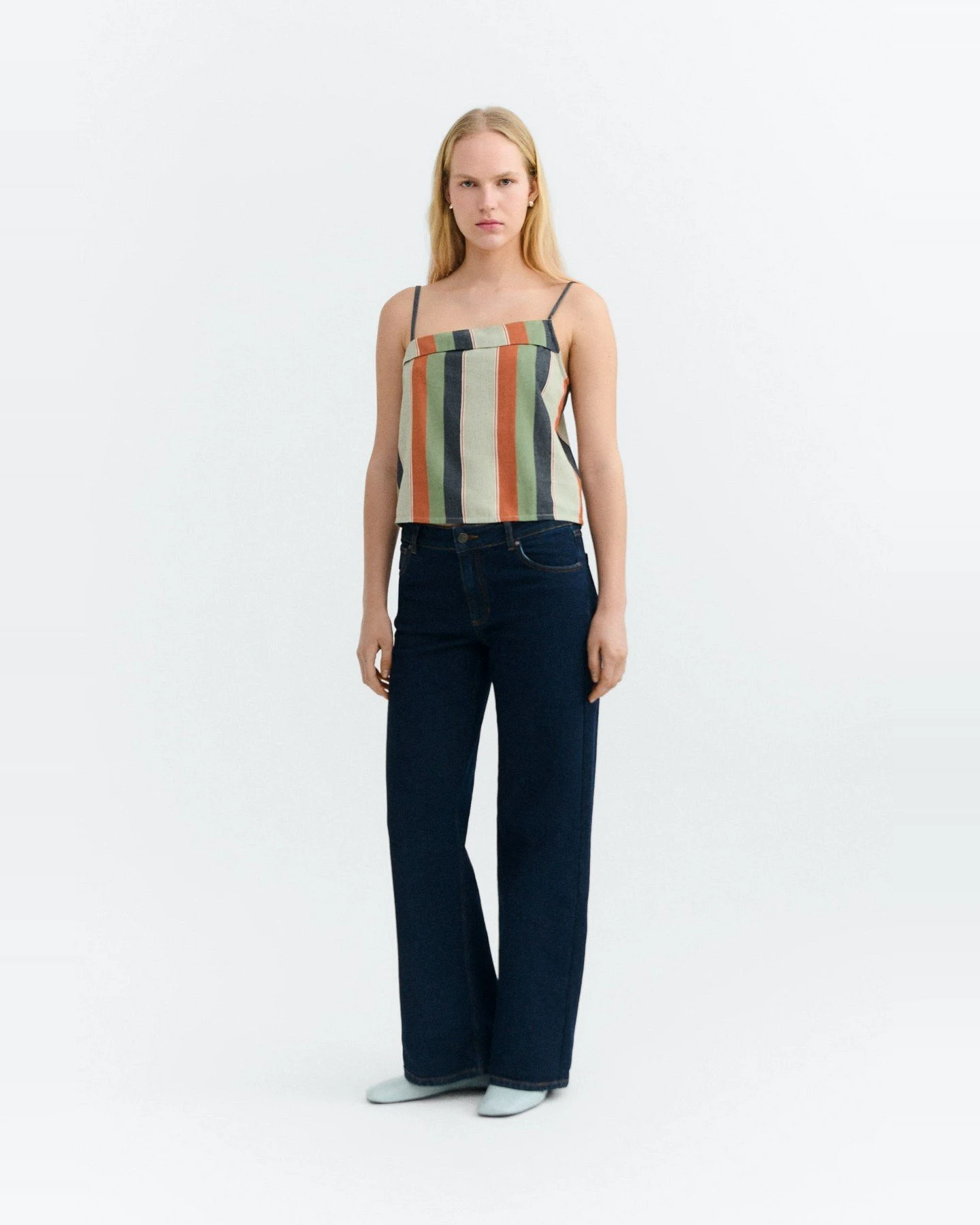 Top Raida Quick Stripes Grün – Ansicht 3