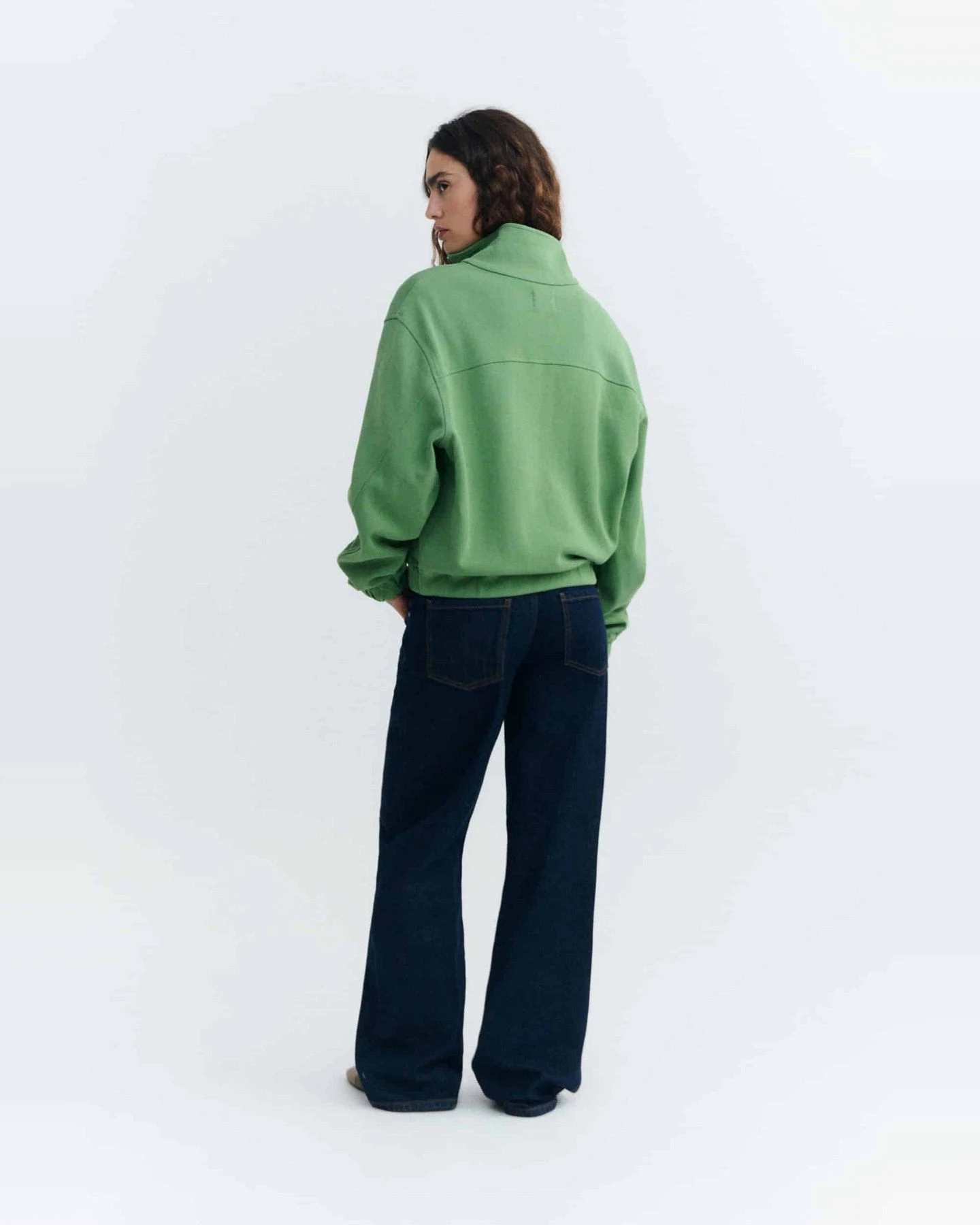 Sweatshirt Pippa Grün – Ansicht 3