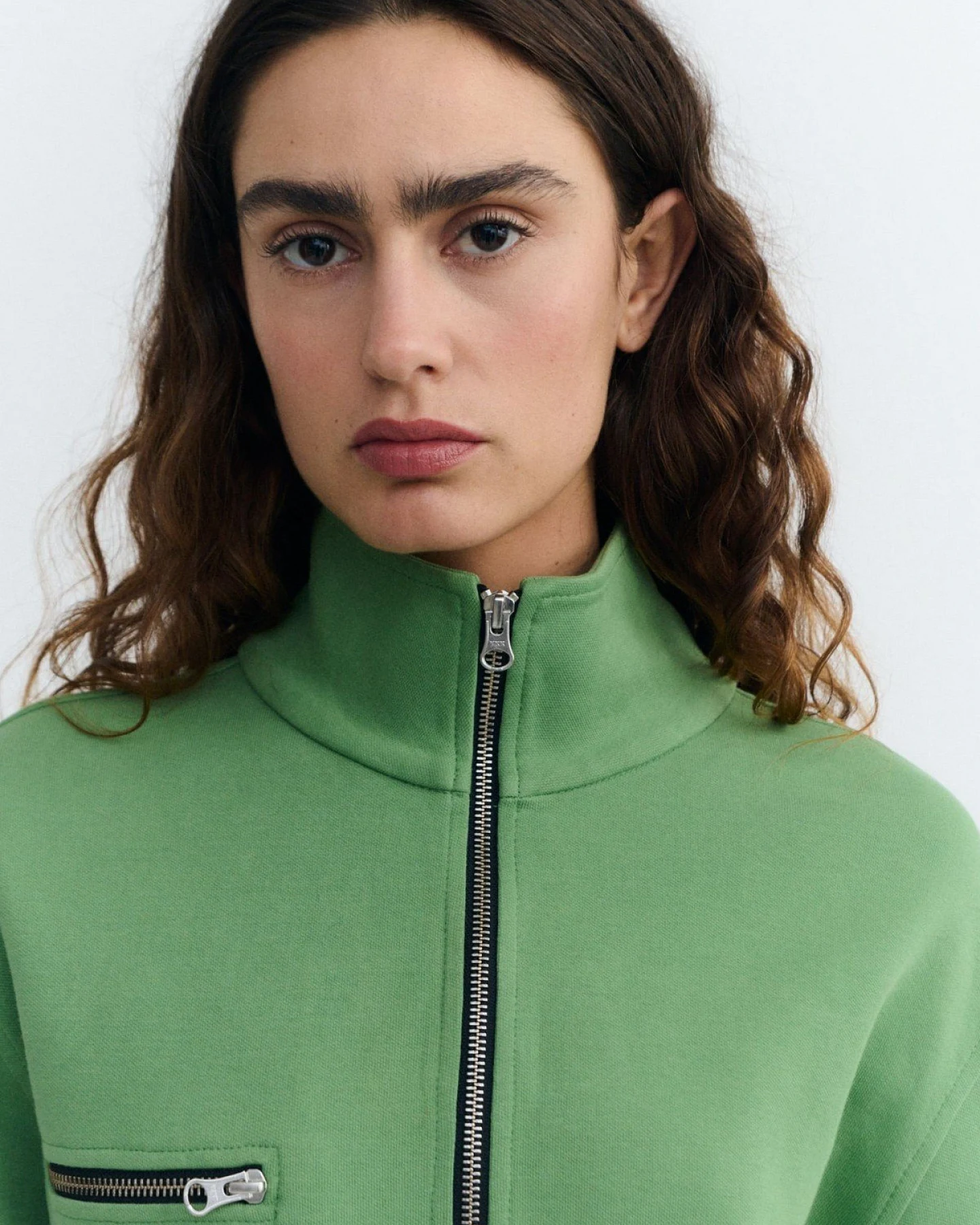 Sweatshirt Pippa Grün – Ansicht 4