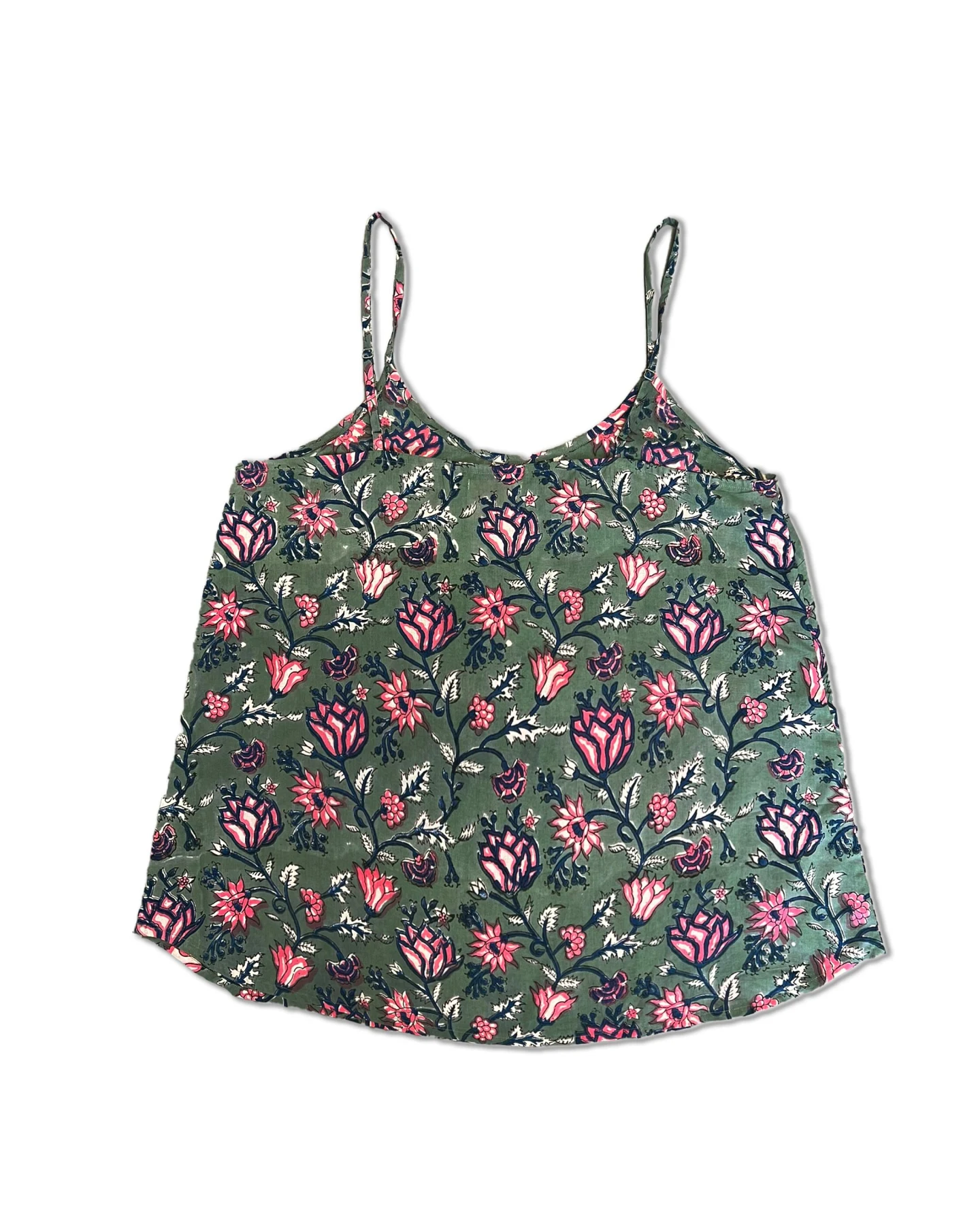 el.résidu Damen vegan Top Priyanka Teal Grün – Ansicht 2