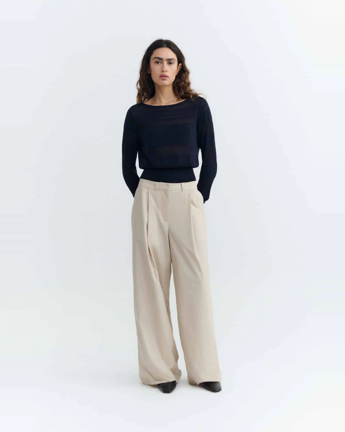 Hose Patty Beige – Ansicht 2