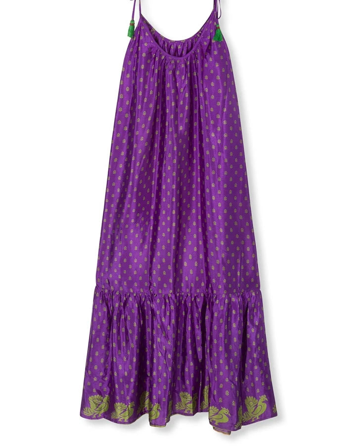 el.résidu Damen vegan Kleid Myra Lila