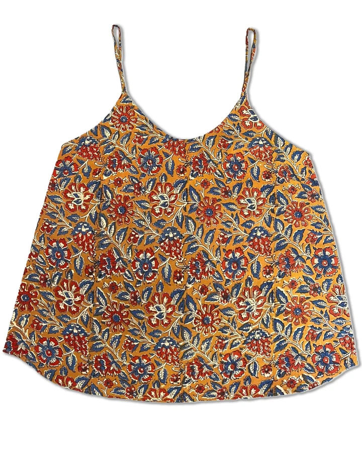 el.résidu Damen vegan Top Priyanka Brown