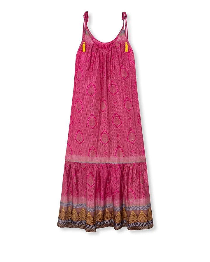 el.résidu Damen vegan Kleid Myra Pink