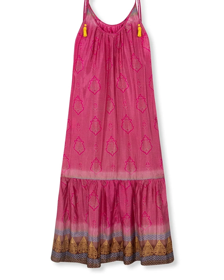 el.résidu Damen vegan Kleid Myra Pink