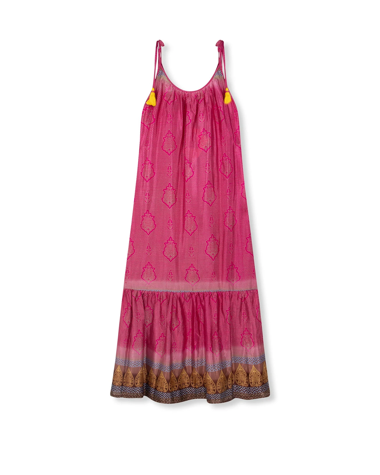 el.résidu Damen vegan Kleid Myra Pink – Ansicht 2
