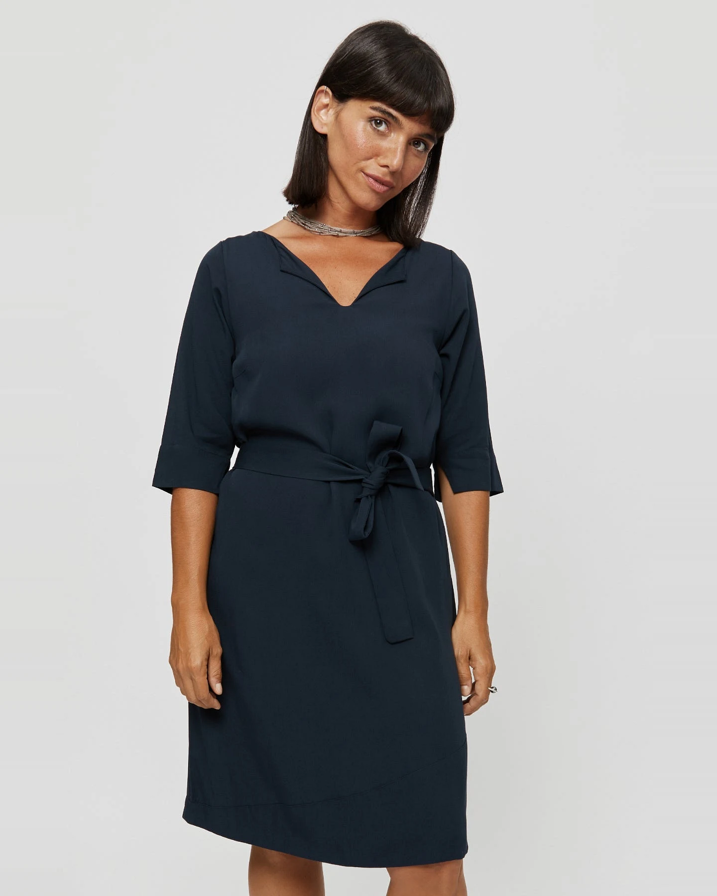 AYANI Damen vegan Kleid Catherine Anthrazit – Ansicht 2