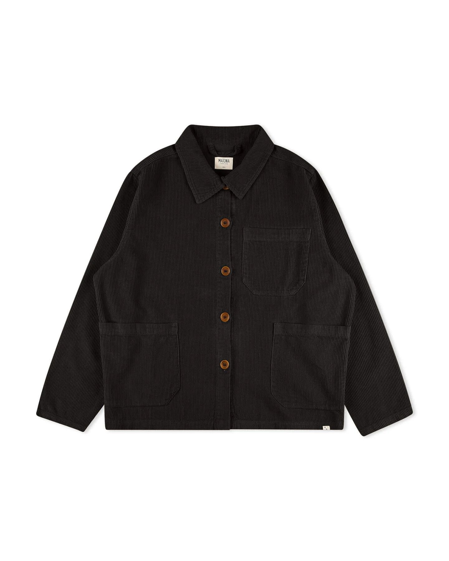 MATONA Damen vegan Jacke Klassisch Schwarz – Ansicht 2