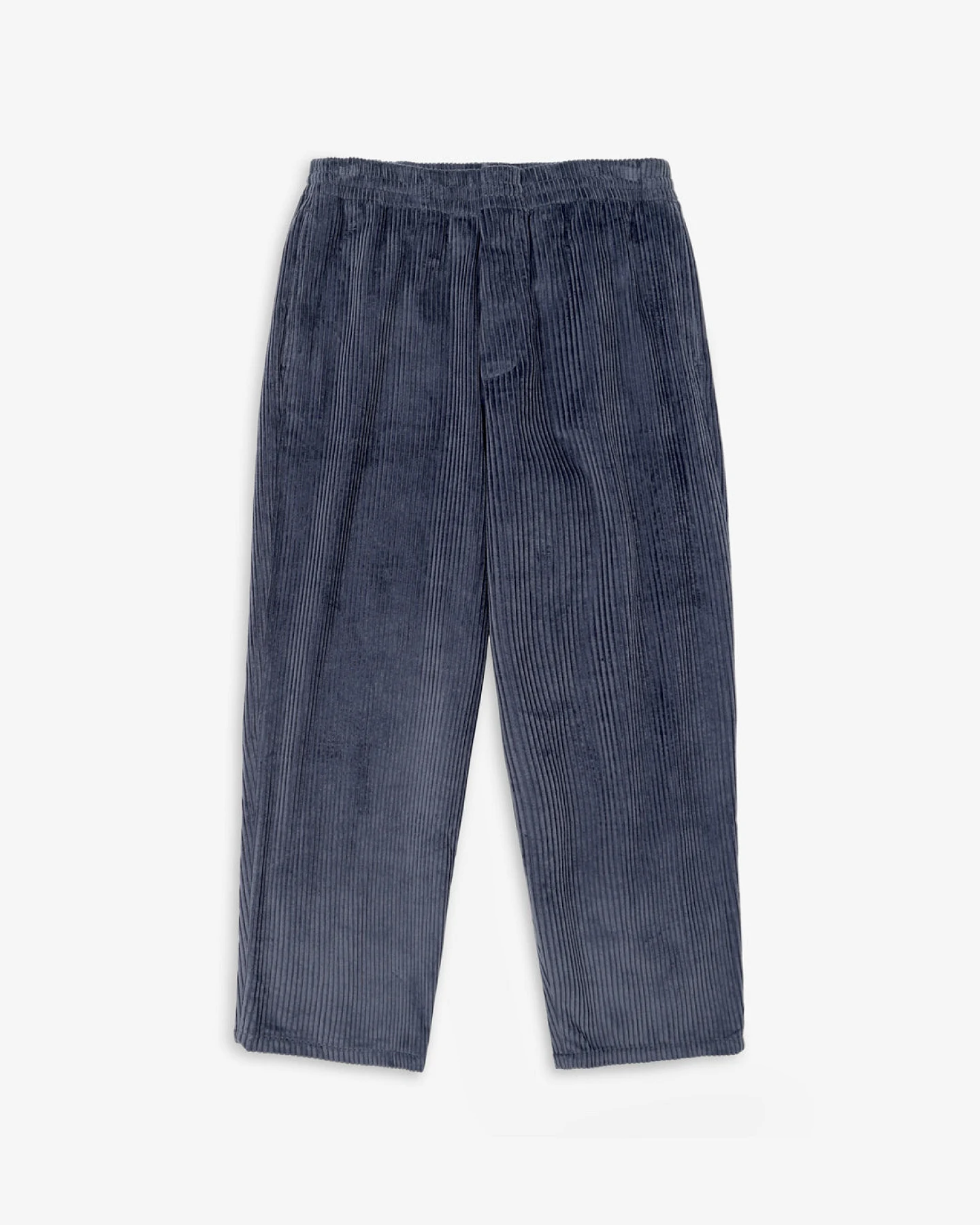 Rotholz Herren vegan Hose Wide Cord Blau – Ansicht 2