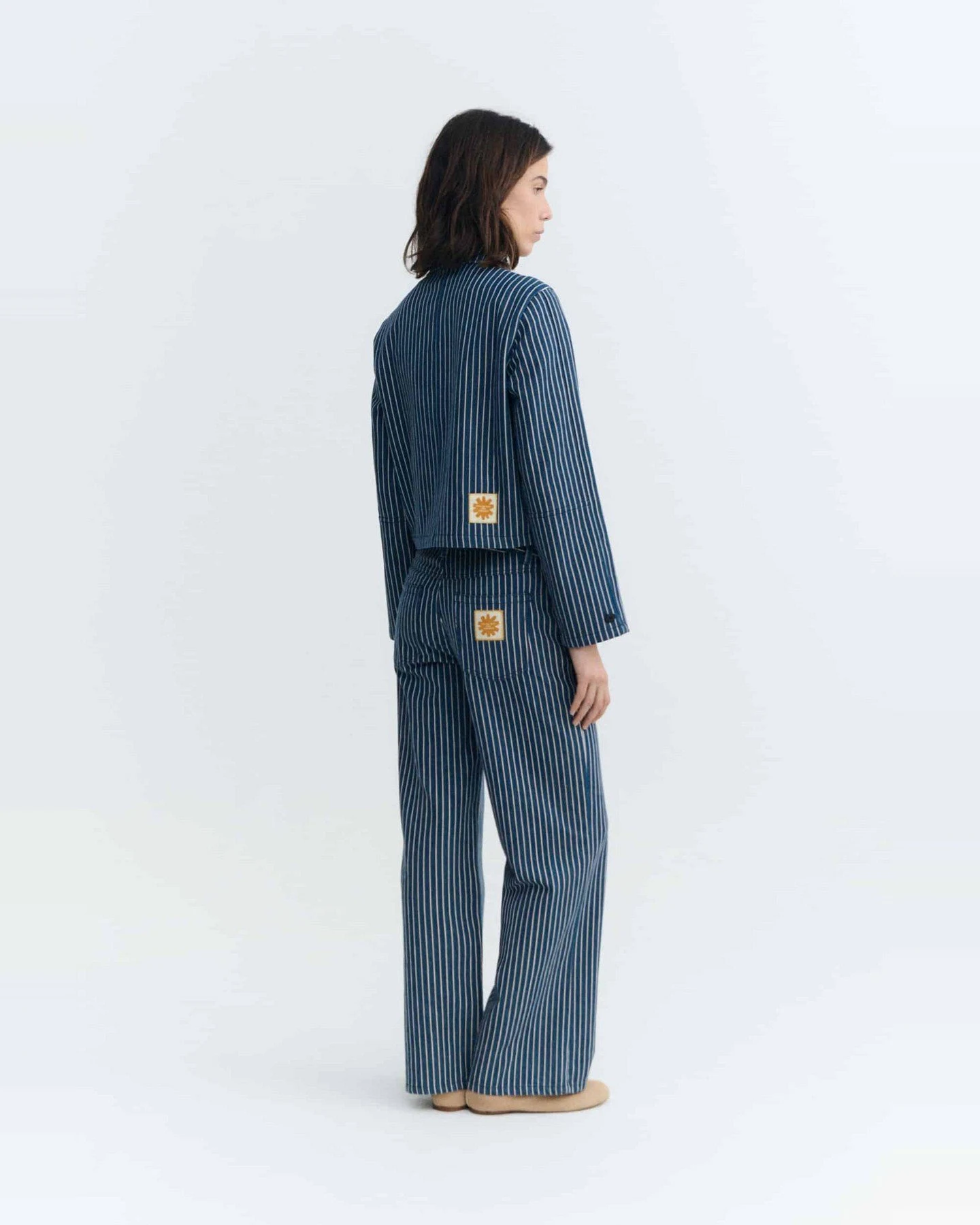 Jacke Astrid Blau – Ansicht 3