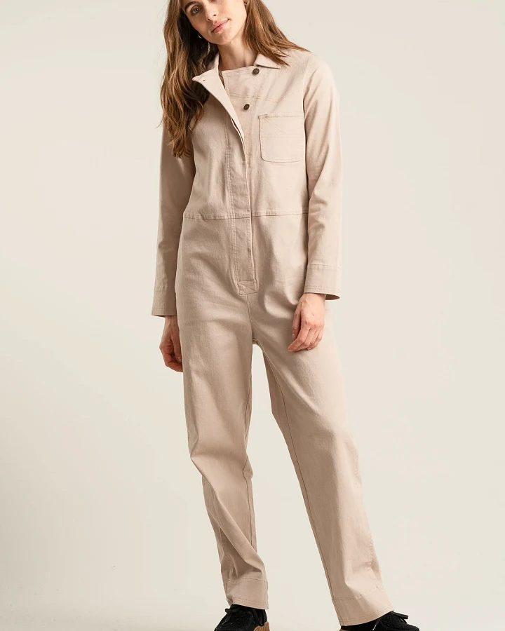 KOMODO Damen vegan Jumpsuit Lyon Staubiges Rosa