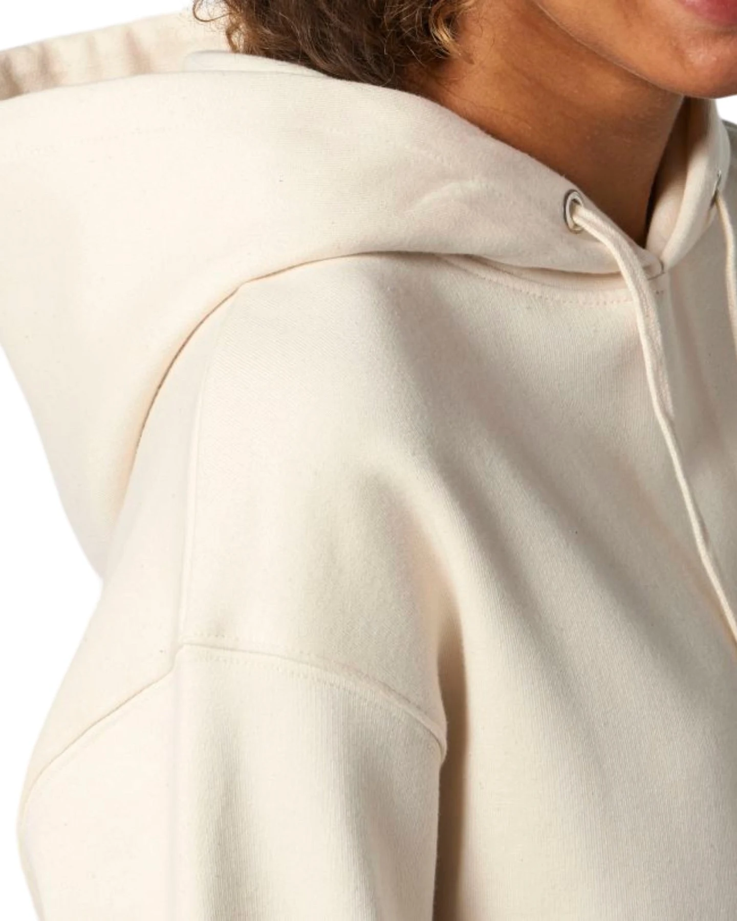 Inaska Damen vegan Hoodie Inaska Unisex Dunkelgrün – Ansicht 2