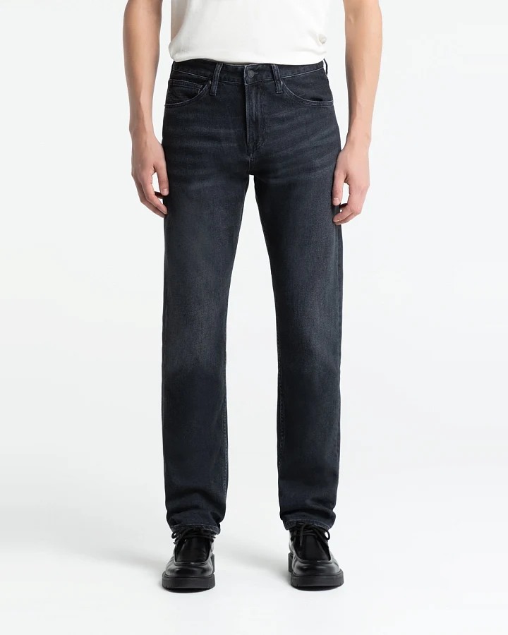 Kings of Indigo Herren vegan Jeans Addo Schwarz