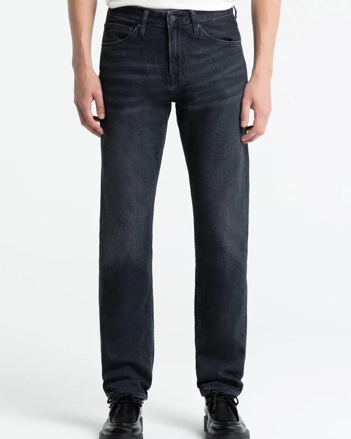 Kings of Indigo Herren vegan Jeans Addo Schwarz