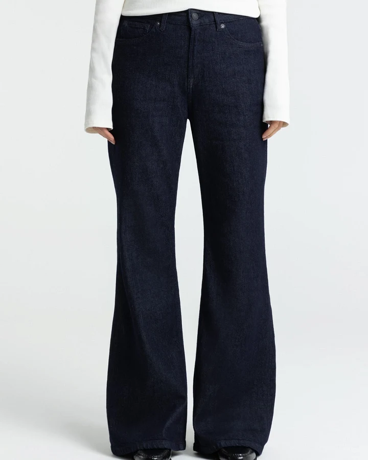 Kings of Indigo Damen vegan Jeans Kukiko Blue Rinse