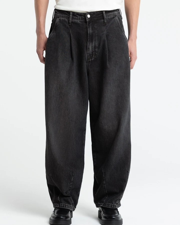 Kings of Indigo Herren vegan Hose Sabium Vilma Schwarz